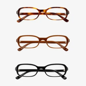 High Quality Classic Retro Acetate Oval Frame Eyewear Women Men Custom Logo Designer Eyeglasses Frame