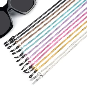High Quality Copper-Plated Neck Cord Holder Straps for Sunglasses Eyeglass Chains for Women