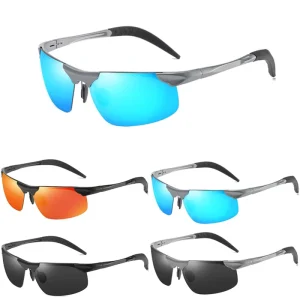 High Quality Custom Logo UV400 Glasses Sport Polarized Sunglasses Sunray New Arrival Factory Trendy for Men and Women SR