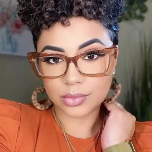 High Quality Customized Glasses Retro and Fashionable Anti Blue Light Women’s Eyeglass Frames