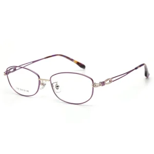 High Quality Eyewear Clear Women Cat Eye Fashion Metal Frame Glass Spectacles Optical Frame Eyeglasses Glasses Frames Women