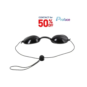 High Quality Food Grade Silicone Tanning Bed Eyewear Protective Infrared Goggles Soft Skin Friendly UV Protection