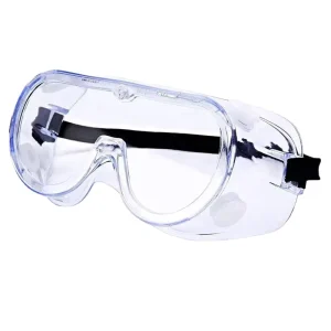 High Quality Fully Sealed Work Goggles Anti Fog Anti Scratch Anti Static Sand Proof Safety Polycarbonate Lens PVC Eye Protection