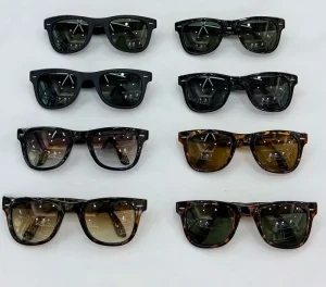 High Quality Glasses Men Real Glass UV400 Lens Fashion Eyewear Polarized Designer Luxury 4105 Sunglasses for Women