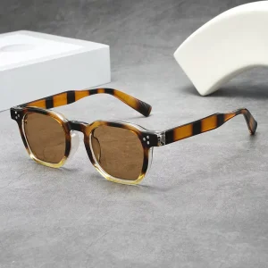 High Quality Latest Designer Sunglasses Vintage Thick Oval Sunglasses Luxury Retro Classic Premium Shades for Men and Women