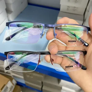 High Quality Men’s Metal Eyeglass Frames, Half-Rim and Full-Rim