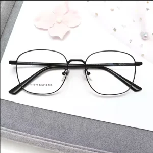 High Quality Metal Eyewear Black Optical Reading Eyeglasses Frames Customized Eyeglasses Spectacles Frame