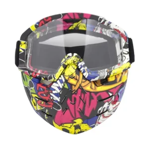 High Quality Motocross Goggles Polarized Mirror PC Lenses Moto Sports Sunglasses Mens Motorcycle Safety Glasses Custom Logo