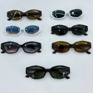 High Quality Original Glasses Polarized Glass UV400 Lens Fashion Eyewear Men Women Luxury Designer Orange Sunglasses