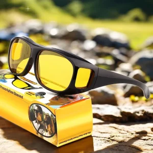 High Quality Polarized Tac Lenses Day Night Sunglasses Windproof Outdoor Eye Protection for Riding and Driving Sports Sunglasses