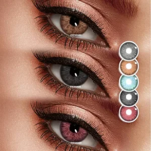 High Quality Soft Color Contact Lenses Fresh Fancy Design Customization