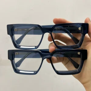 High Quality Square Extra-Large Thick Acetate Eyeglass Frames for Men Stock Clearance Mixed