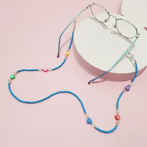 High Quality Trendy Eyewear Lanyard Accessories Mask Glass Sunglass Strap Beaded Eye Glasses Chain