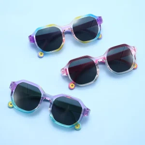 High Quality Uv400 Lens Girls Comfortable Eyewear for Children Outdoor Sun Protection Kids Sunglasses