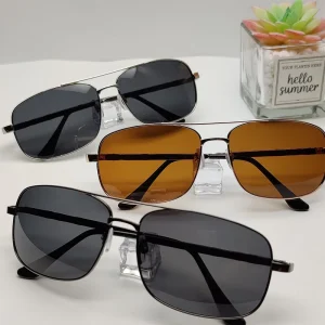 High definition Polarized UV400 Fashion Sunglasses for Unisex New Style Black Fishing Glasses