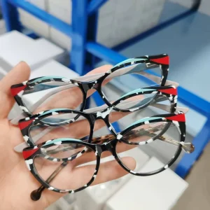 High end Splicing Acetate Optical Frames Promotional Sale Rapid Delivery Glasses Stock Mixed Eyeglasses Optical Glasses