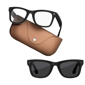 High tech Wearable AI Eyewear Supports Real time Language Translation and Anti shake clear Photo Shooting