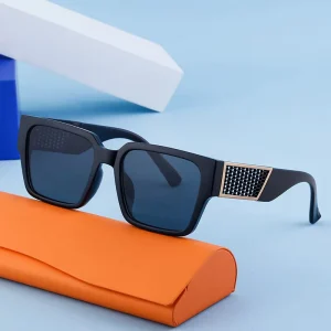 Hollow-Out Frame Sunglasses for Men