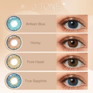 Hot Freshgo 3 TONE Eye Contact Lenses Manufacturers Freshgo Contact Lenses Lentes De Contacto Para Ojos Color Lenses for Eyes