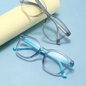 Hot Sales Custom Logo Unisex Optical Frames Children Colorful Anti Blue Light Eyewear TR90 Lightweight Students Optical Frames