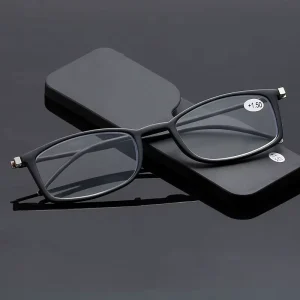 Hot Selling Business Eye Glasses Reading Slim Lightweight Square Reading Glasses