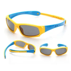 Hot Selling Cool Design Sports Kids Silicone Sunglasses