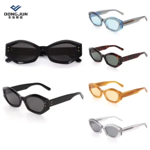 Hot Selling Fashion Small Frame Sunglasses Women Sunglasses Polarized Oval Sunglasses