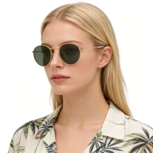 Hot Selling Unisex Classic Unisex Fashion Women Shades Stainless Steel UV400 Polarized Sunglasses Sun Glasses