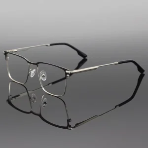 IU LM1014 Thin Eye Glass Metal Lens Frames Mens Eye Glasses Frames Eyeglasses