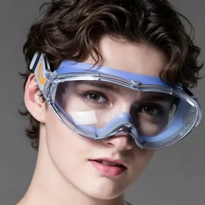 Industrial Safety Goggles for Adults All Seasons Use Cutting & Grinding Windproof Dustproof Splash Resistant Protective Eyewear