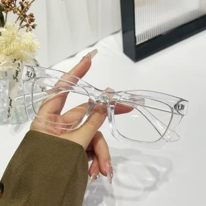 Ins Popular Anti blue Light Myopia Glasses Frame Fashion New Optical Eyewear for Women Men