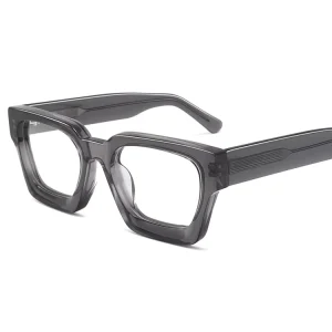 Italian Acetate Handmade Carved Optical Eyglass Frames for Men