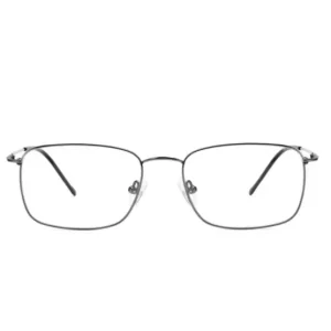 Japan Titanium Executive Full Frame Rectangle Optical Eyeglass Frames for Men