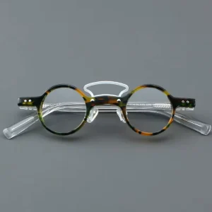 Japanese-Style Women’s and Men’s Small Round Optical Eyeglasses