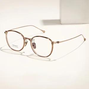 Jiojew 6.6g Super Light Women’s Titanium TR90 Eyeglasses Spectacle Eyewear Optical Eye Glasses Frame for Prescription