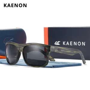 KAENON KN0220 New Polarized Sun Glasses TR90 Frame Sports Outdoor Fishing Driving Sunglasses