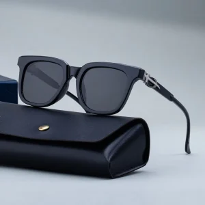 KAJILA Fashion Fancy Designer Custom Logo Square PC Frame Anti Blue Light UV400 Shades Sun Glasses Sunglasses for Women Men