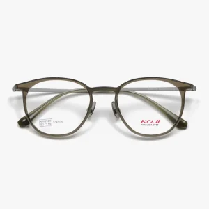 KM8509 52-19-150 Rimlock Classic Foldable Titanium Eyeglass Frames