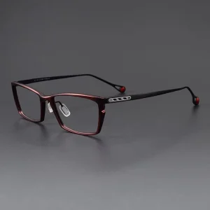 KO 117 Pure Titanium Square Optical Eyeglass Frames for Men and Women