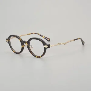 KOP-013 Oval Cat-Eye Spectacle Eyeglasses Frame