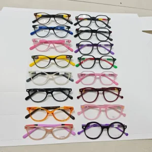 Kids Acetate Cartoon Optical Frames for Boys and Girls