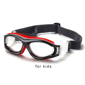 Kids’ Basketball, Football, and Cycling Safety Goggles with Strap