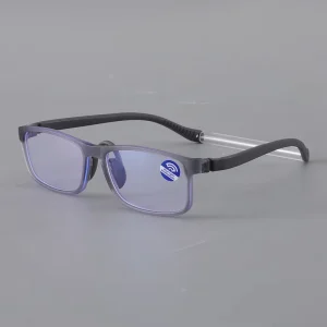 Kids Eyeglasses Custom Logo TR90 Rectangle Baby Glasses Frame Anti-Blue Light Eyewear