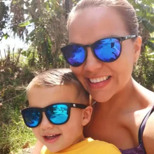 Kids Polarized Sunglasses Colored PC Frame UV400 Protection