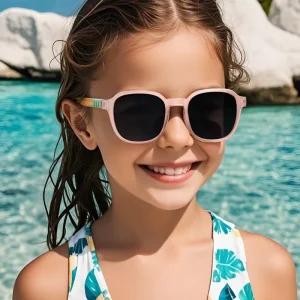 Kids’ Polarized Sunglasses TR90 Frame for Children Age 3-10