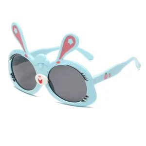 Kids Rabbit-Shaped TPE Sunglasses EQ4903
