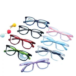 Kids Round TR90 Optical Glasses Cartoon Frame 15*458125mm