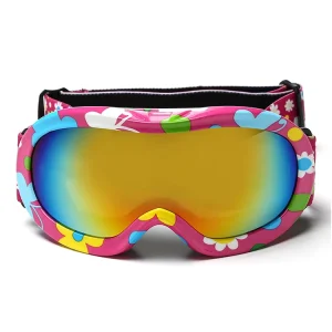 Kids Ski Goggles with CE UV400 Protection and Polarized Lenses