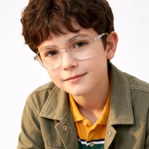 Kids TR90 Flexible Anti-Blue-Light Glasses for Girls and Boys