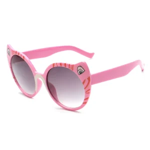 Kids UV400 Sunglasses for Boys and Girls Fashion Outdoor Summer Eyewear with OEM ODM Custom Logo Manufacturing